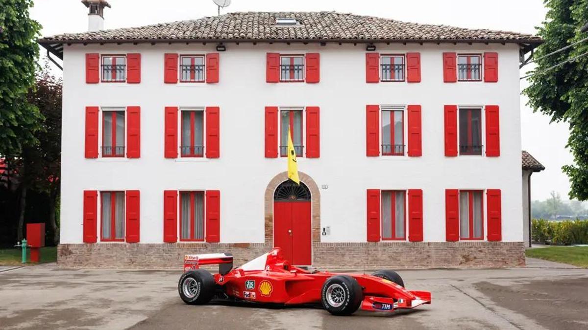 Ferrari F2001 en Maranello
