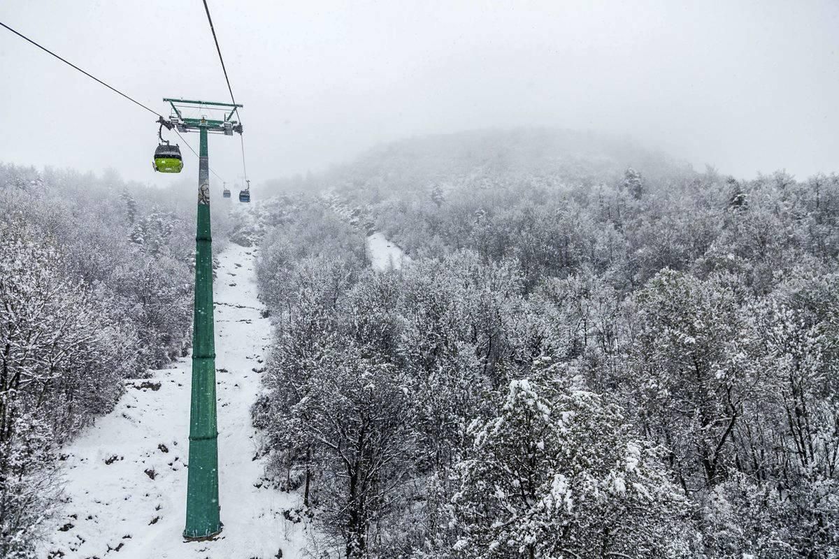 La nieve en primavera