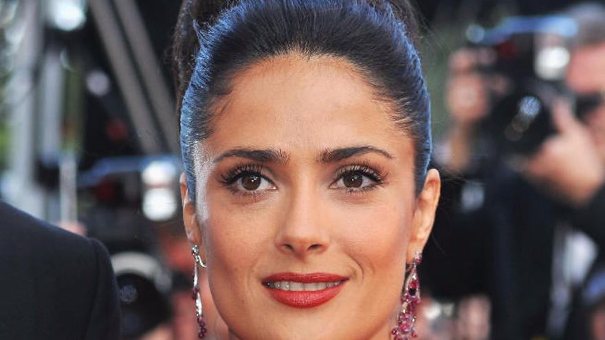 La actriz Salma Hayek.