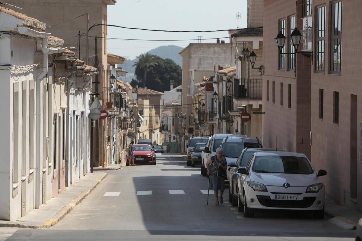 Calle de Benifairó de les Valls.