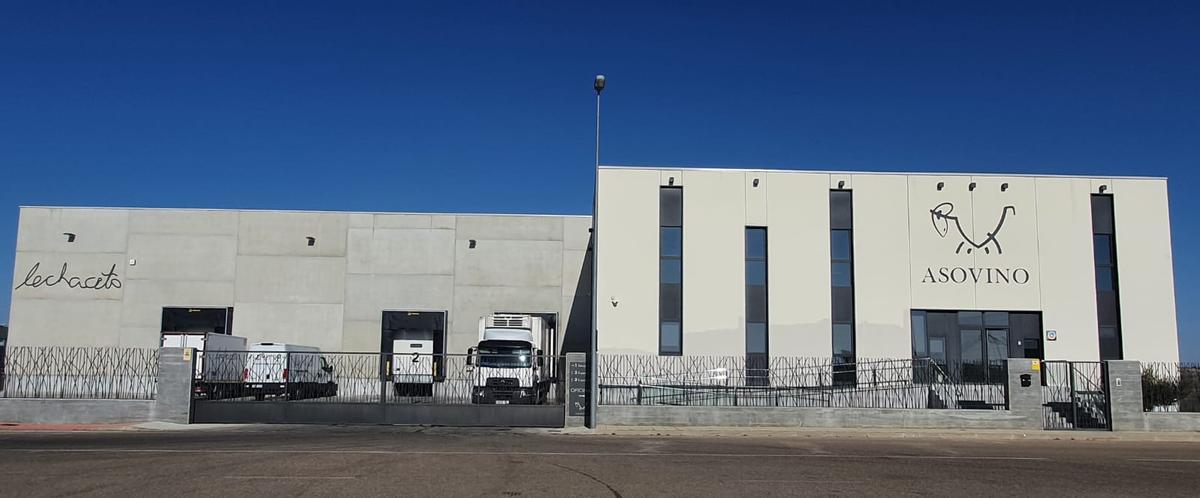Instalaciones de la cooperativa zamorana Asovino.