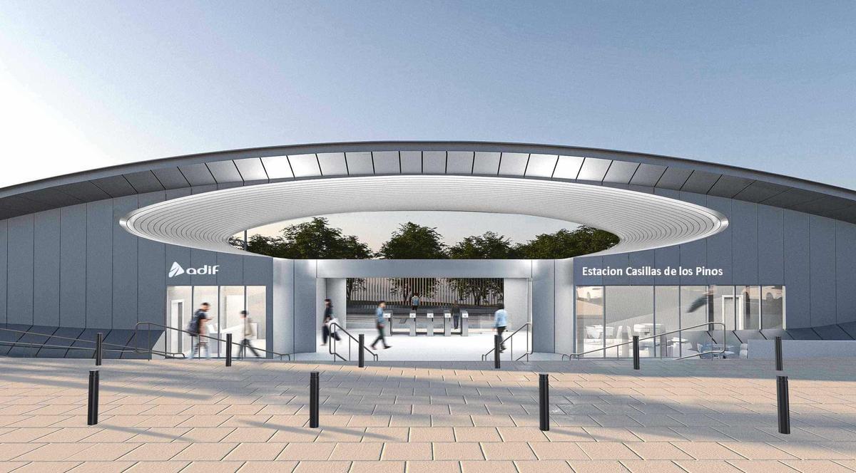 La futura estación de Cercanías de Dos Hermanas, en imágenes