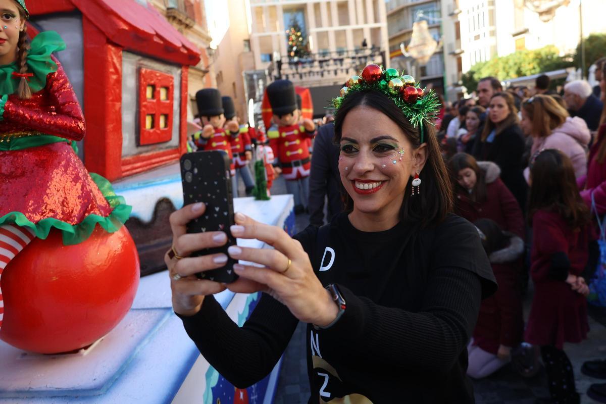 Desfile de Papá Noel en Murcia