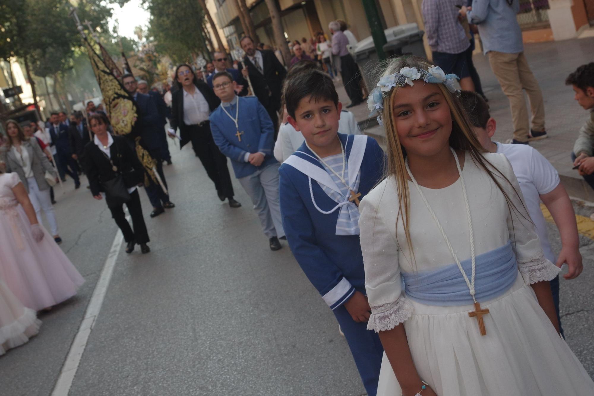 Procesión de alabanza de la Divina Pastora por las calles de Capuchinos