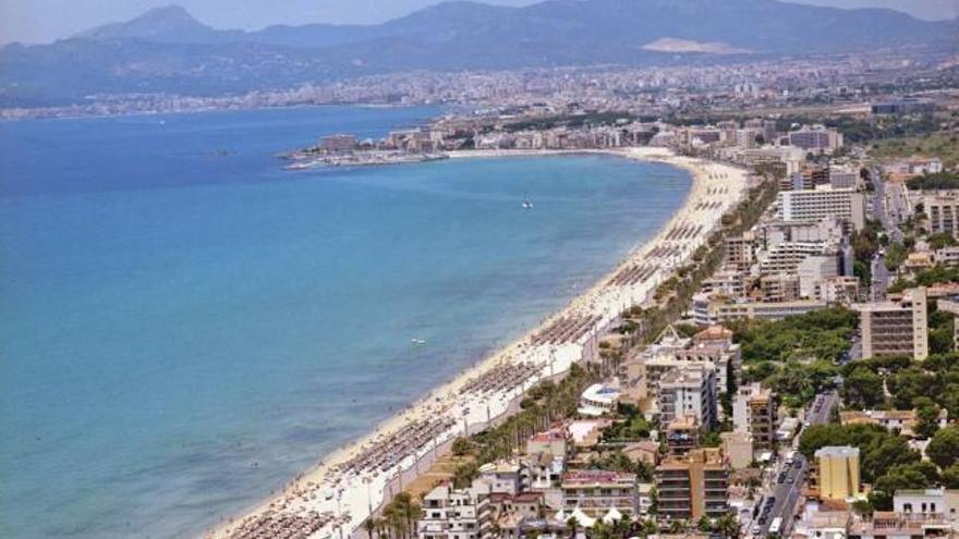 Ferienvermietung an der Playa de Palma auf Mallorca.