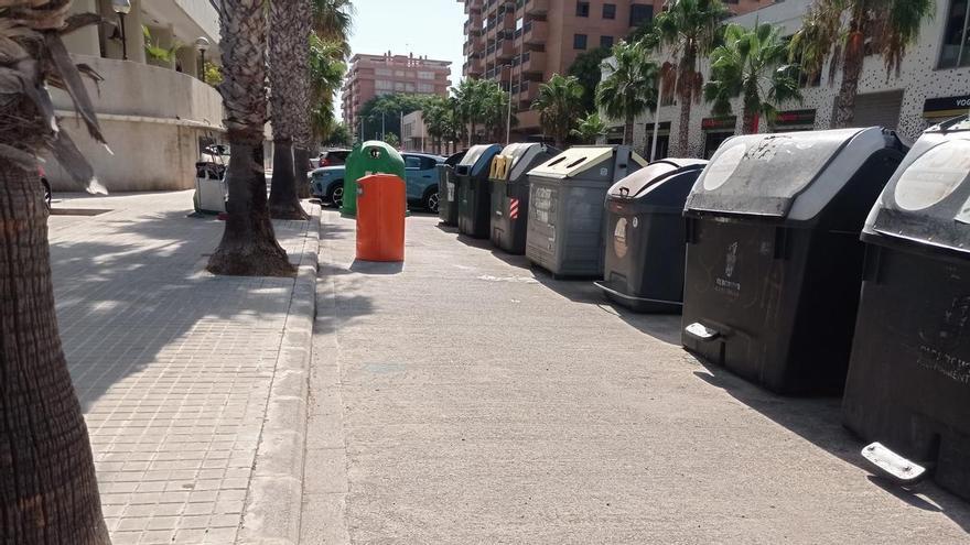 La Patacona inicia la renovación de contenedores de Alboraya con un sistema más accesible