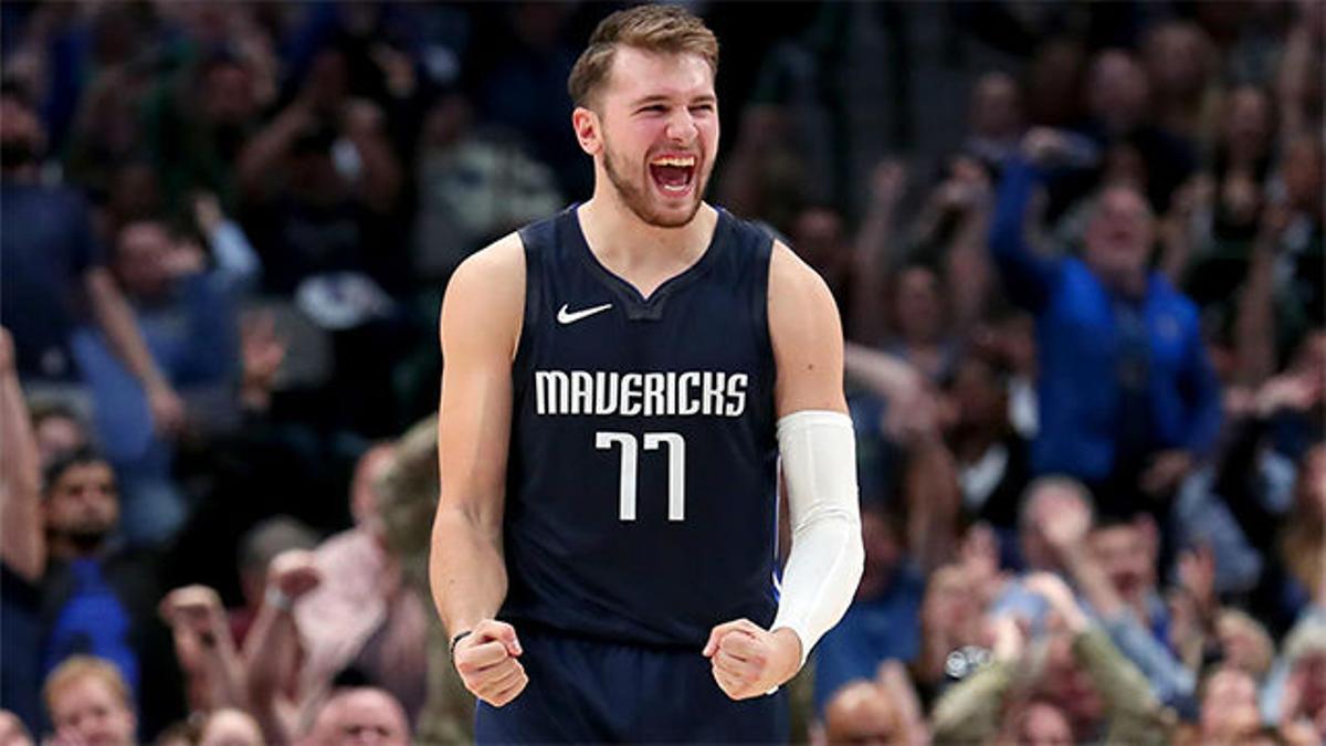 El espectacular doble-doble de Doncic