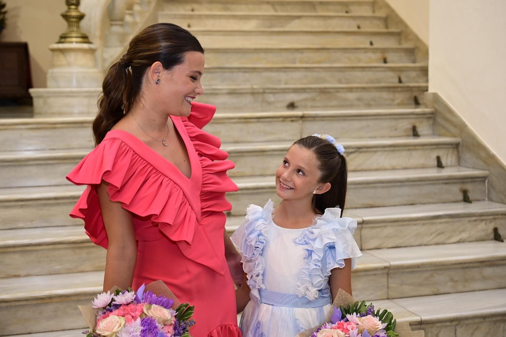 Galería de fotos: Clara Sanz Sobrino y Ana Colón Sastriques, reina y reina infantil de las fiestas de Castelló 2026