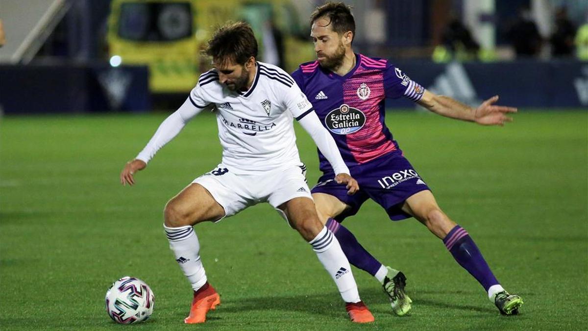 El Valladolid superó por la mínima al Marbella en la segunda ronda de la Copa del Rey