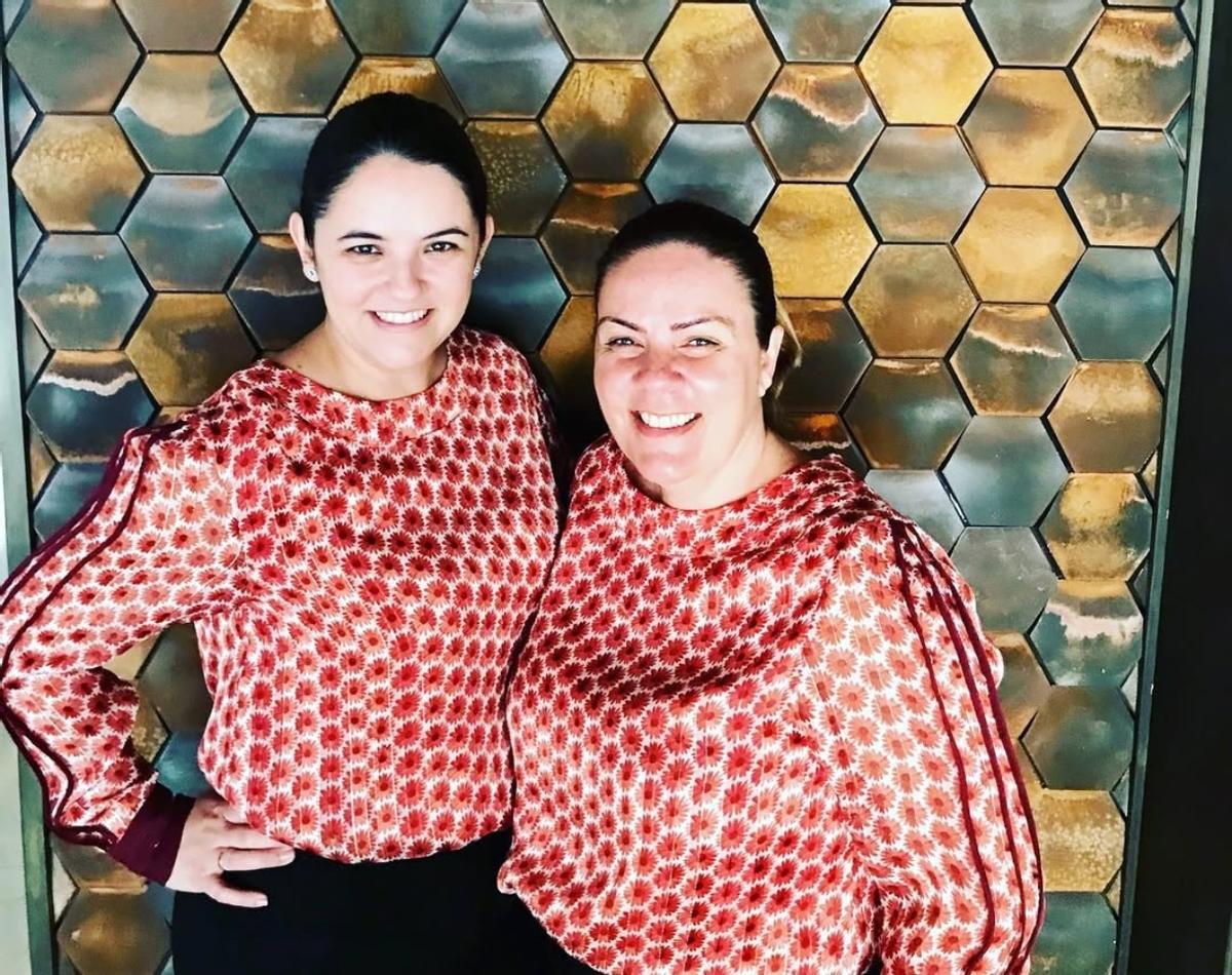 Raquel Navarro y Maria José Plasencia.