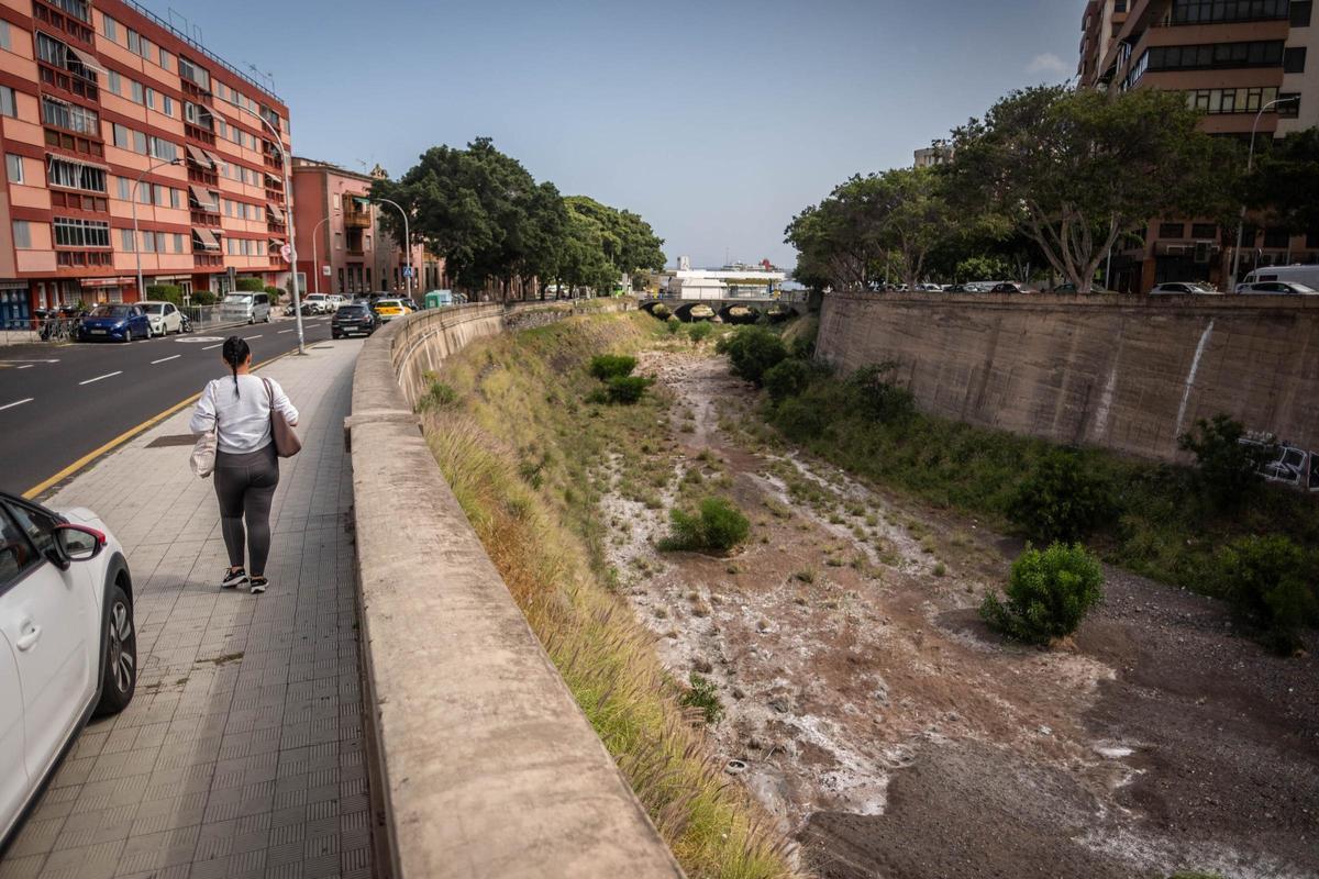 Barranco Tahodio, en el municpio de Santa Cruz de Tenerife.