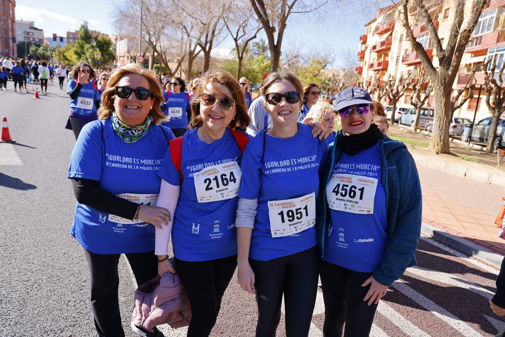 Imágenes del recorrido de la Carrera de la Mujer: avenida Pío Baroja y puente del Reina Sofía (II)