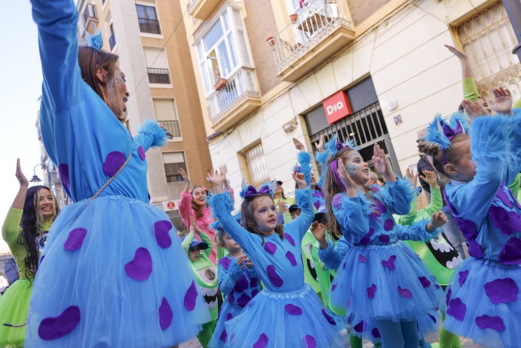 El desfile infantil del Carnaval de Cartagena, en imágenes