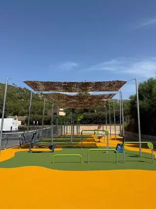 Nuevo parque saludable en el polideportivo de Sa Coma para fomentar la actividad física y el bienestar de los vecinos