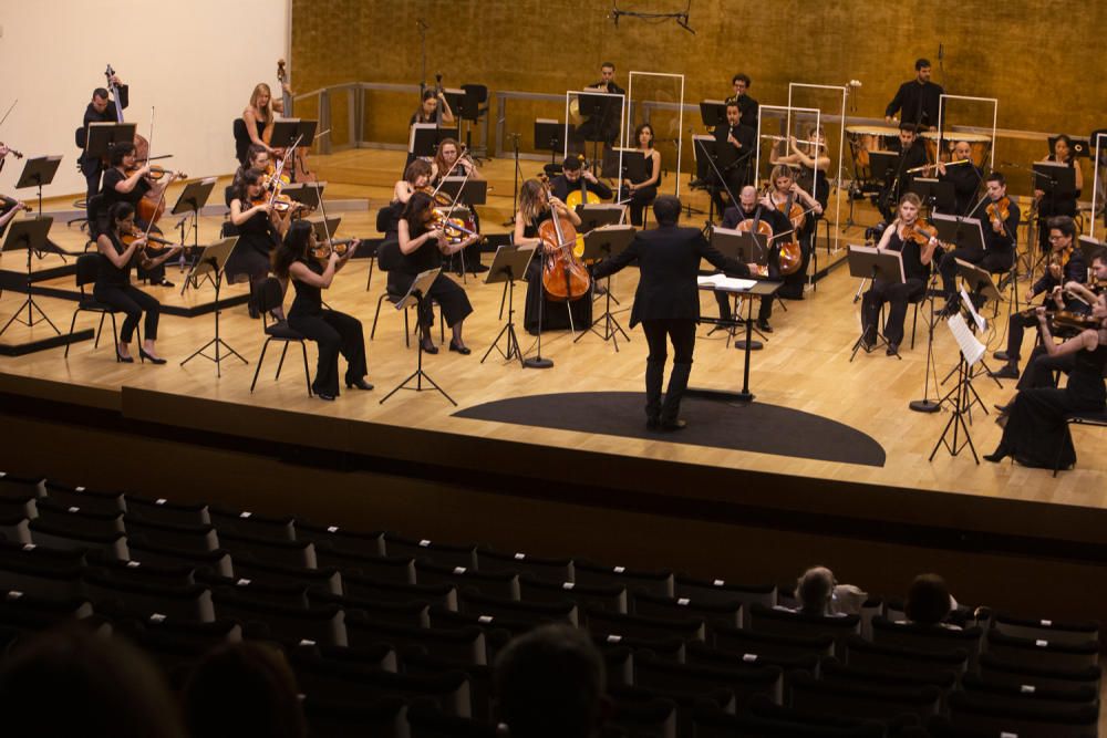 La orquesta ADDA Simfònica ofreció el primer concierto de una agrupación de sus características con público.
