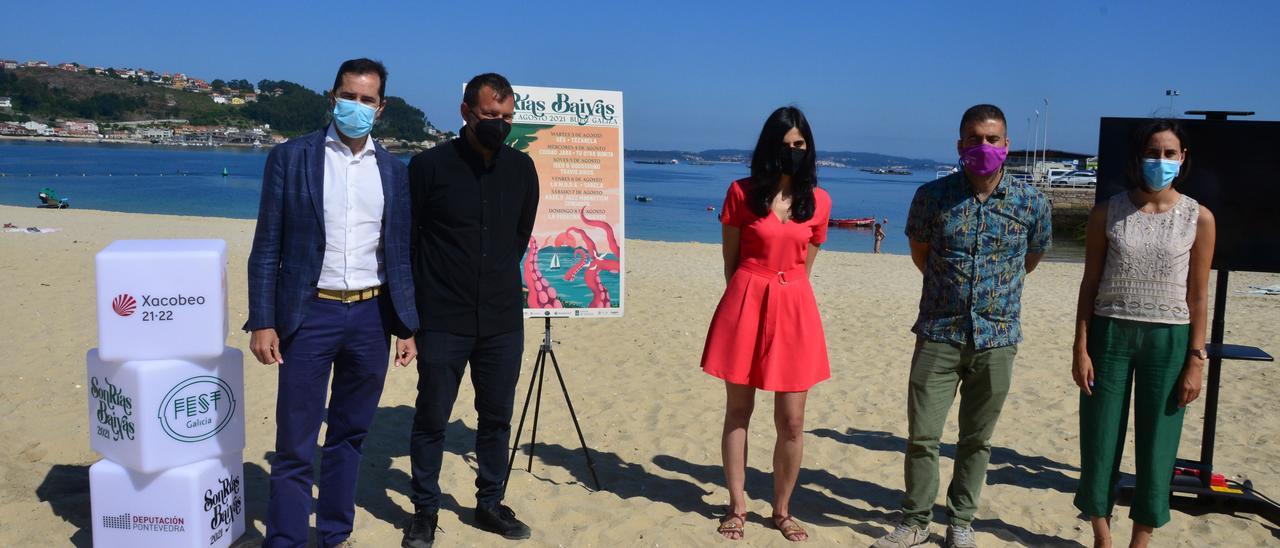 Jacobo Sutil, Jordi Lauren, Berta Domínguez, Xosé Leal y Ana Laura Iglesias.