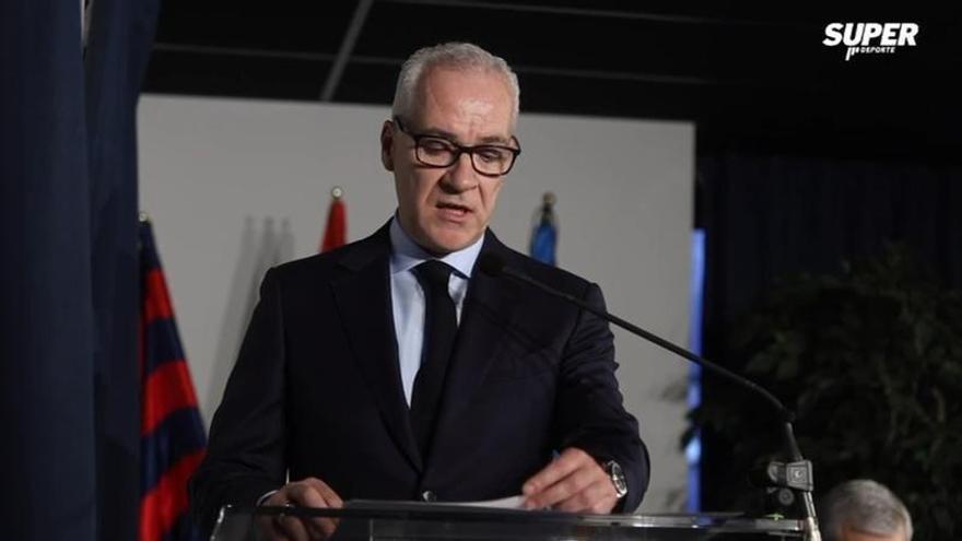 Discurso del presidente del Levante UD, Pablo Sánchez, en el comienzo de la Junta General de Accionistas.