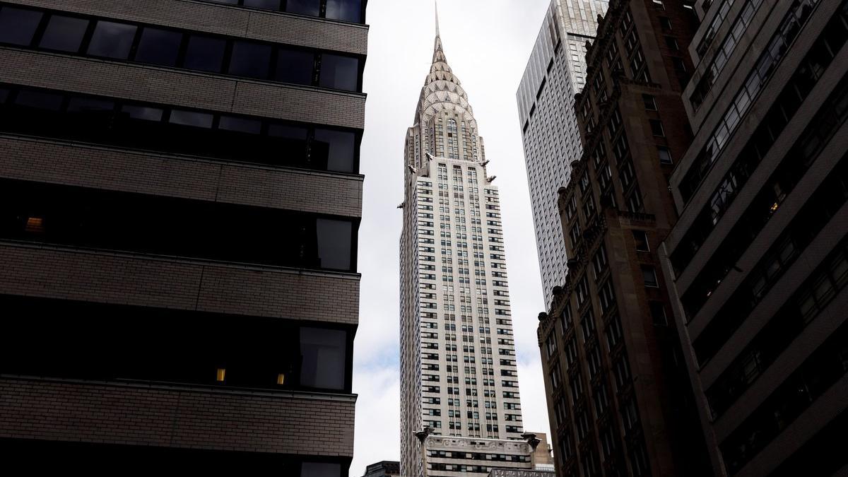 Imagen del edificio Chrysler, actualmente. es una de las referencias de la ciudad de nueva York.