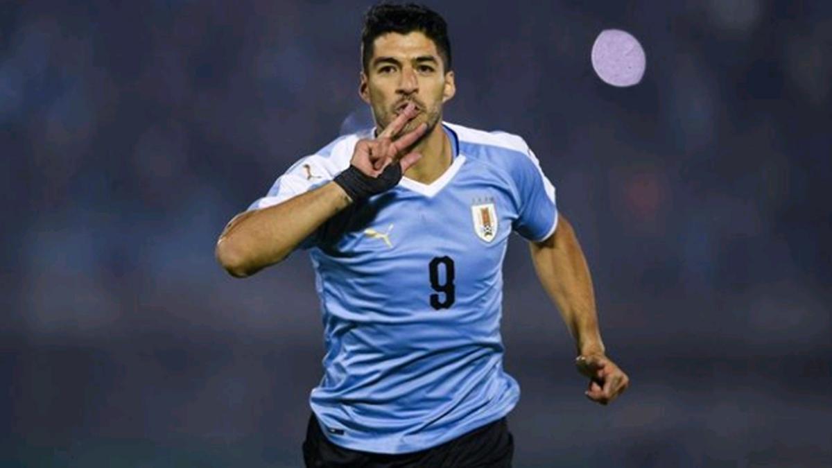 Luis Suárez, referente ofensivo en la selección de Uruguay