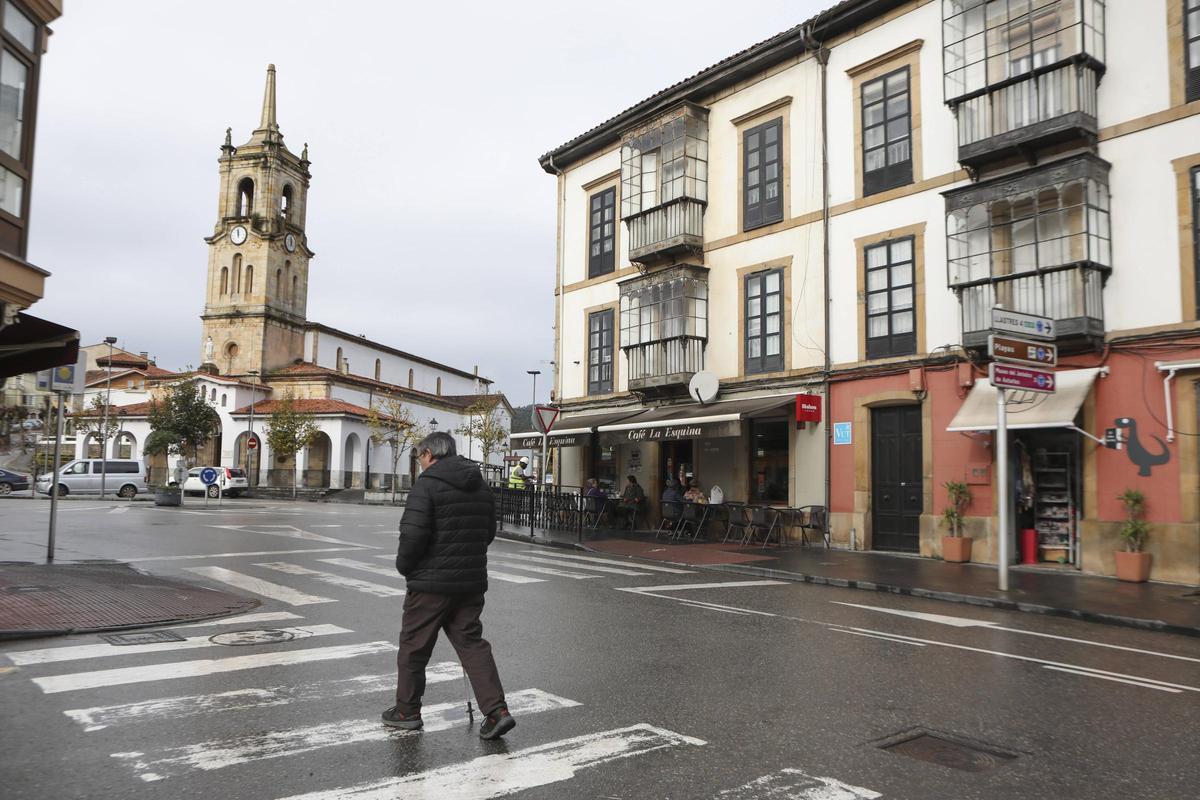 La iglesia de Colunga.