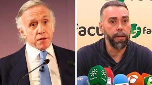 Eduardo Inda (izda.) y Rubén Sánchez.