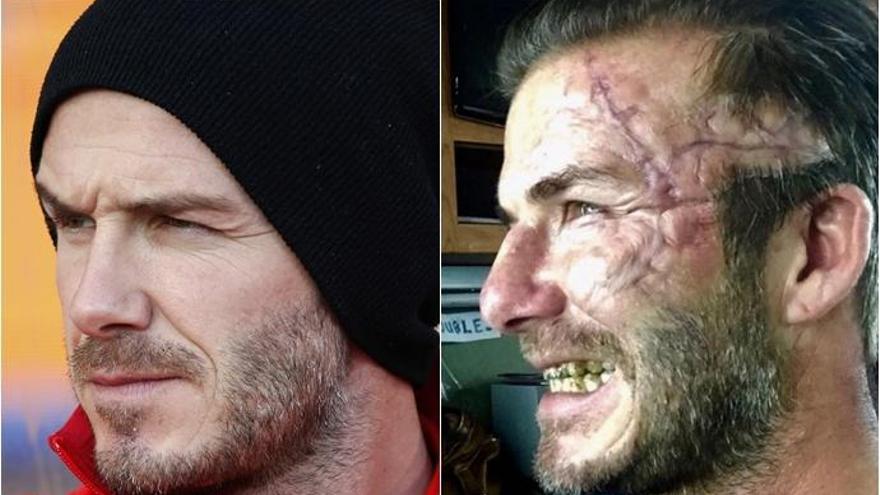 La increïble transformació de David Beckham