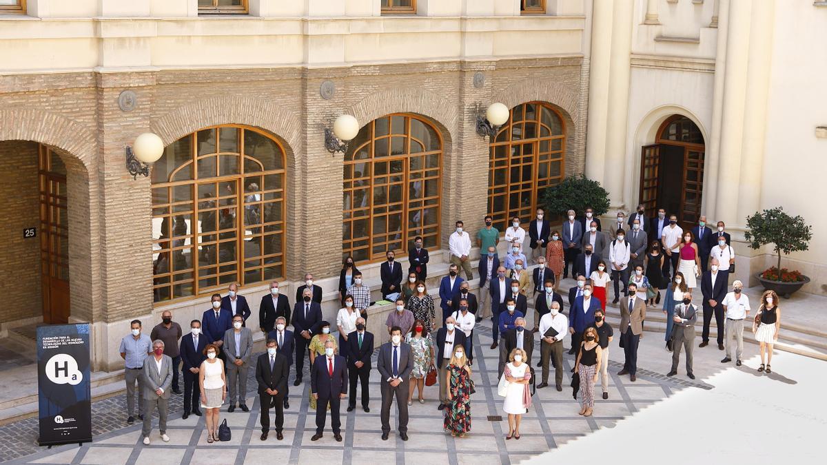 Presentación de la iniciativa GetHyGA, promovida por el Departamento de Industria, del Gobierno de Aragón, a través de la fundación.