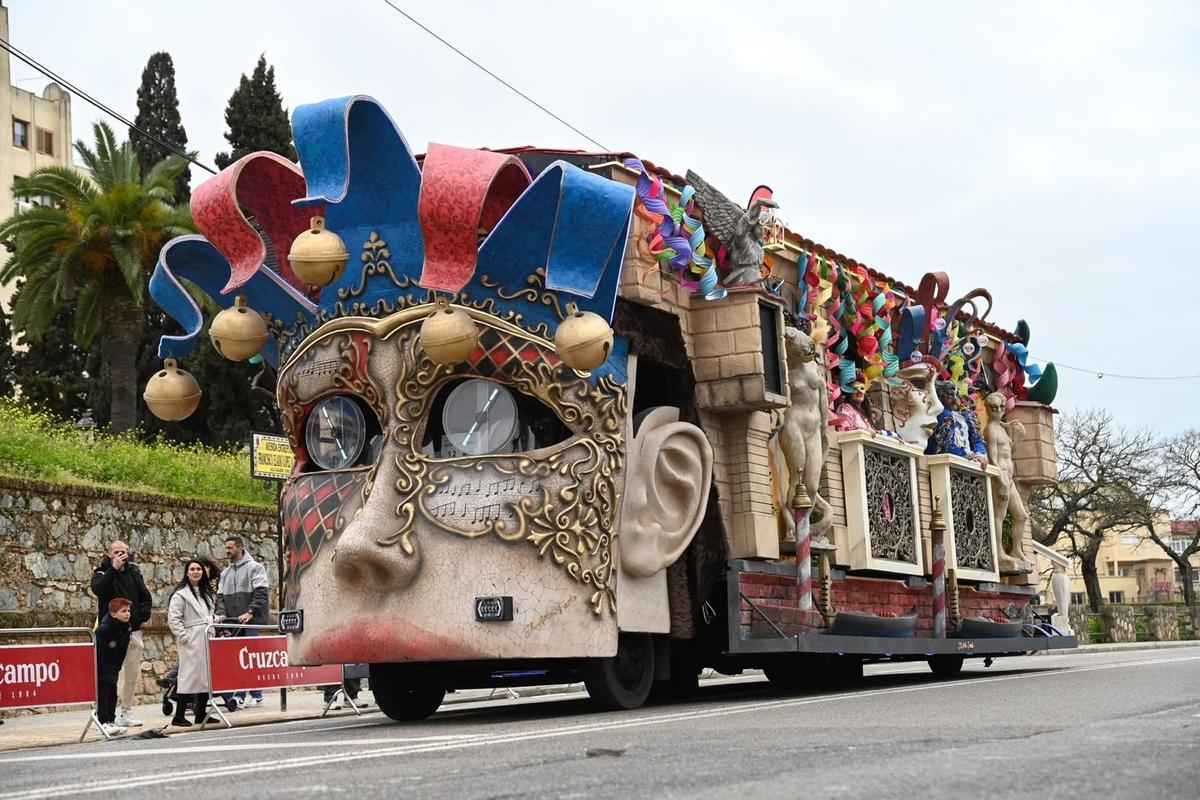 El artefacto que consiguió el primer premio en el Desfile de Carnaval el año pasado.