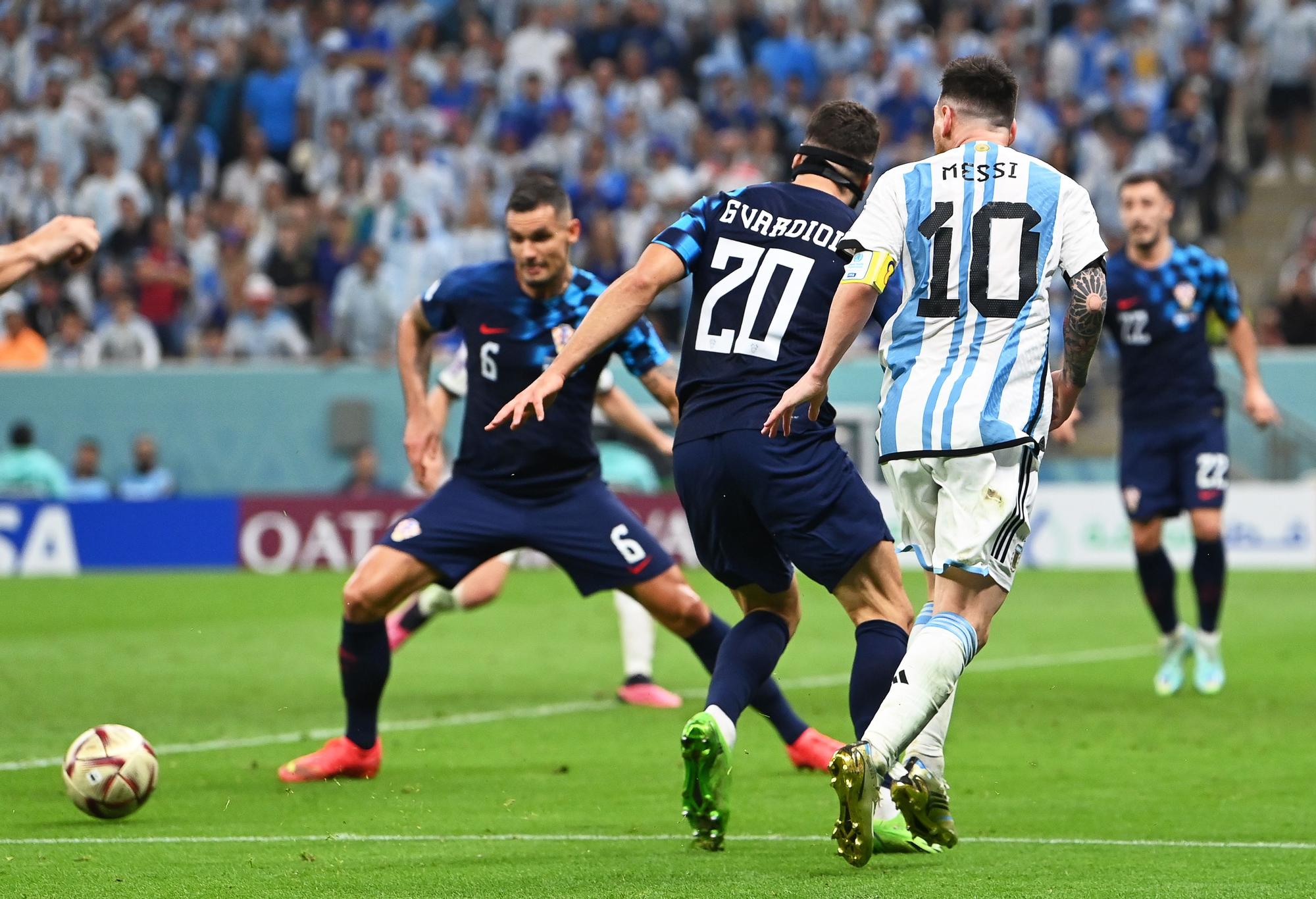 Mundial de Qatar | Argentina - Croacia, en imágenes