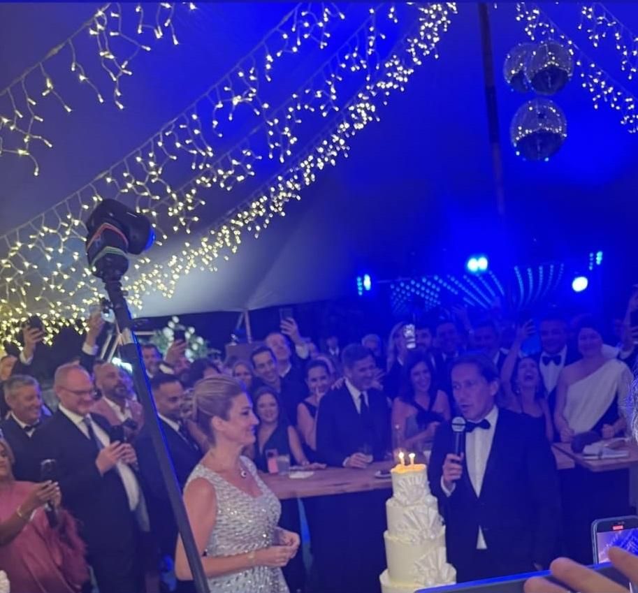Las bodas de plata de Míchel Salgado y Malula Sanz: dos días de 'famoseo' en Vigo y Baiona