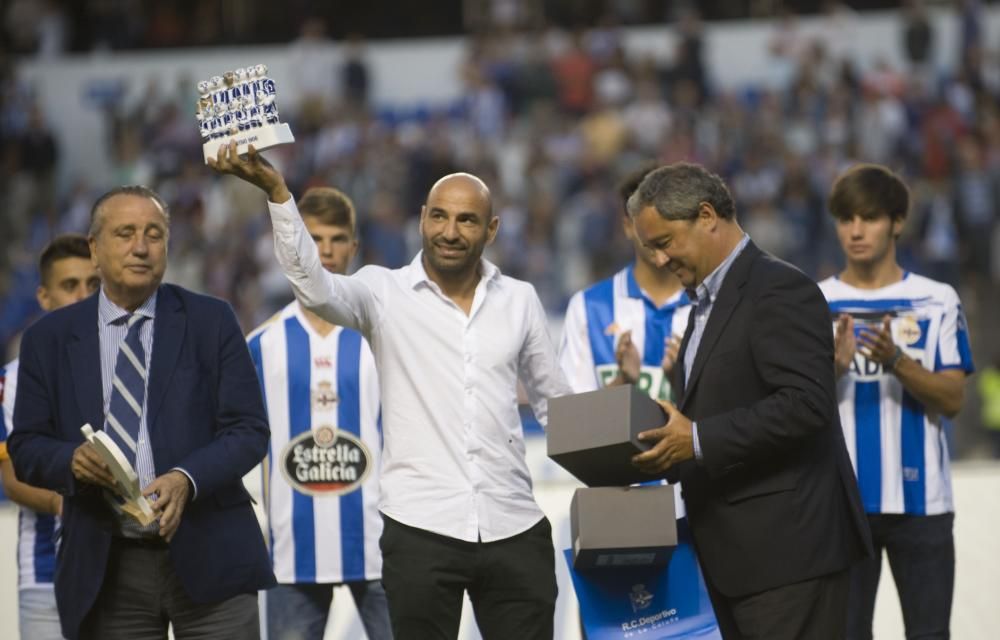 Manuel Pablo, homenajeado en el Teresa Herrera