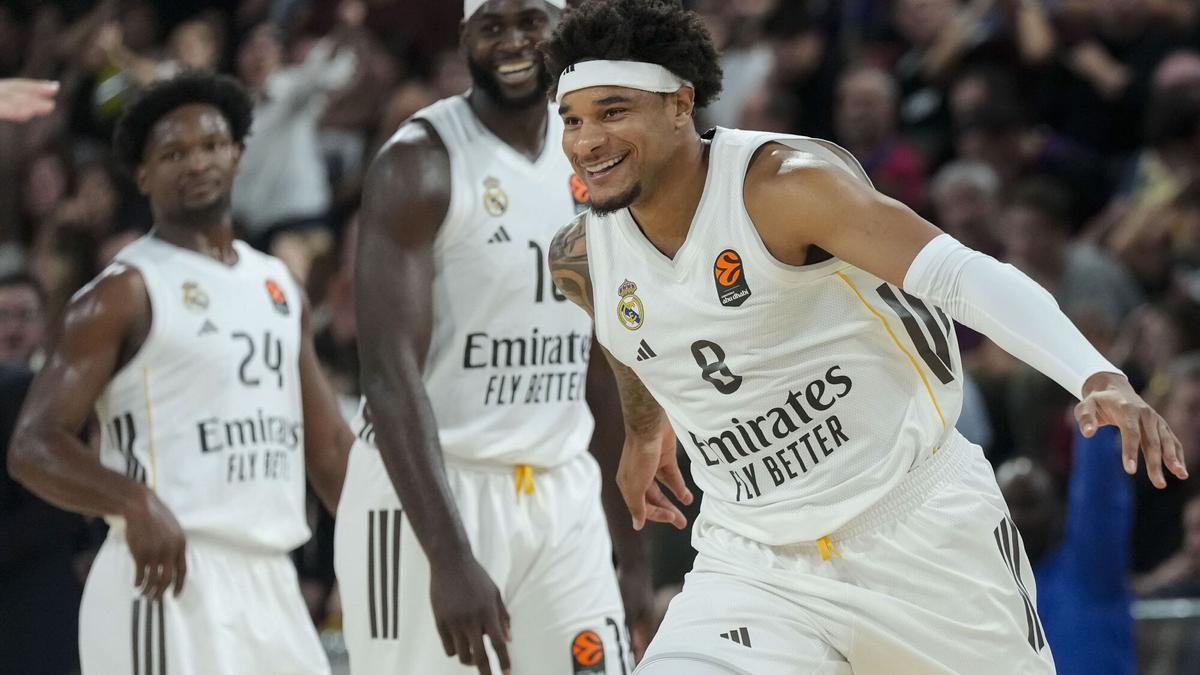 Madrid three-point shooting against Barcelona