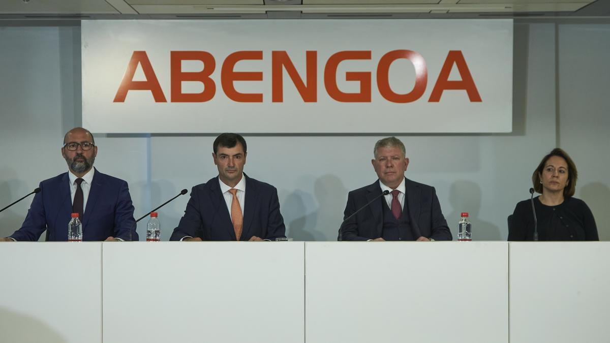 Junta de accionistas de la empresa Abengoa.