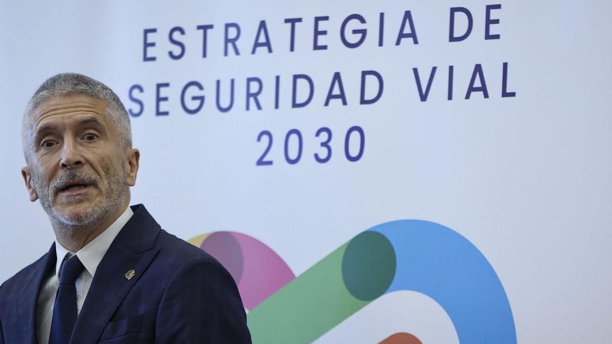 Fernando Grande-Marlaska presenta l’Estratègia de Seguretat Viària 2030  | JESÚS HELLÍN/EP