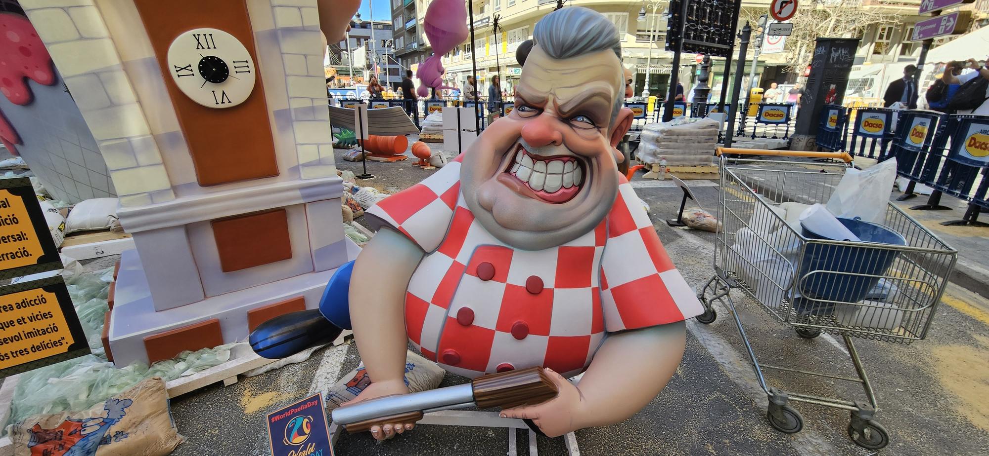 La falla del 75 aniversario de la Avenida del Oeste, al detalle