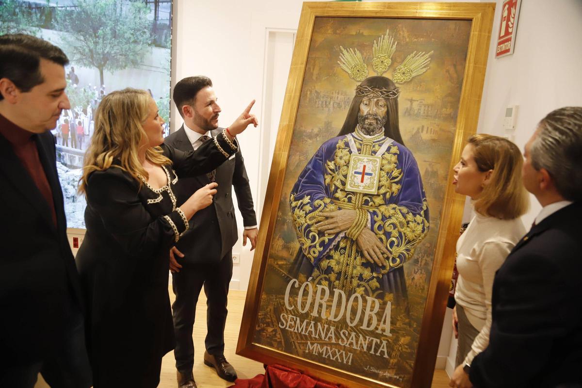 José María Bellido, Sarai Herrera, Jonathan Sánchez, Inmaculada de Lara y Manuel Murillo, este sábado.