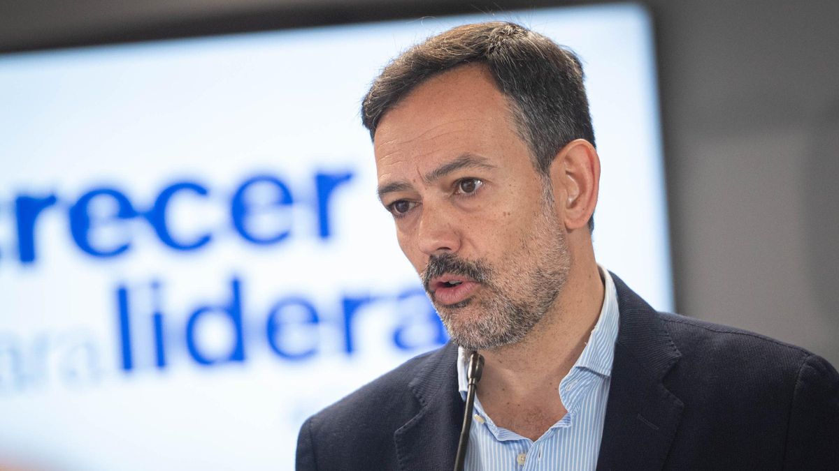 Lope Afonso, durante la rueda de prensa.