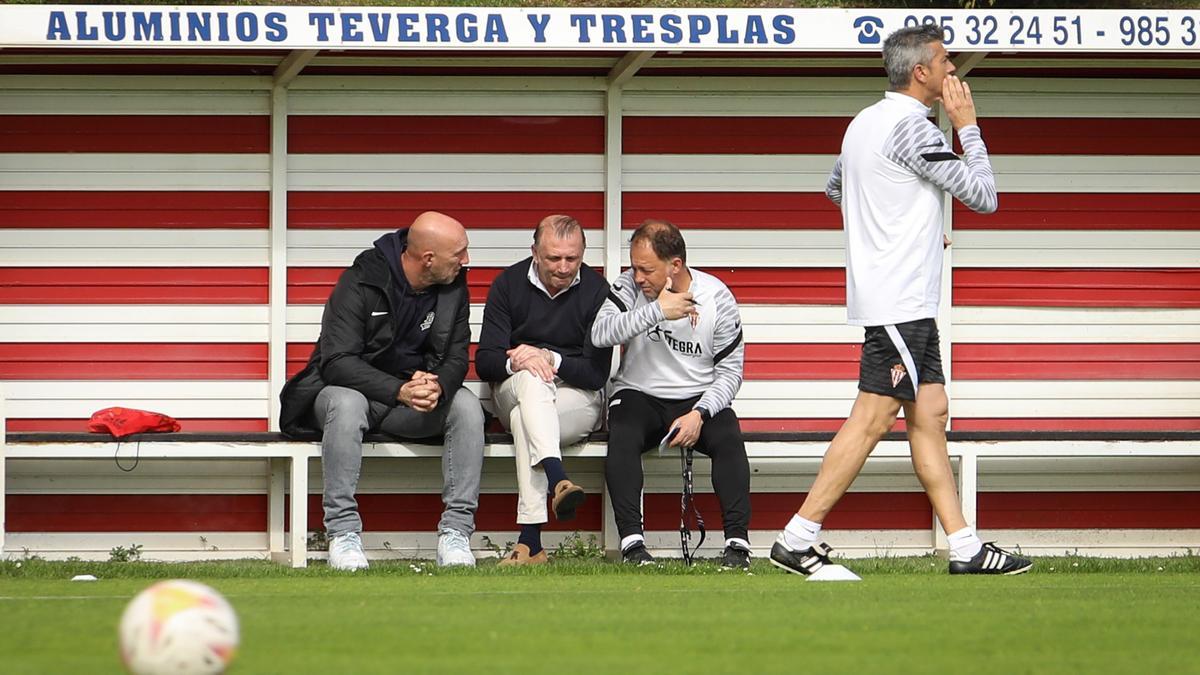 ENTRENAMIENTO SPORTING EN MAREO.