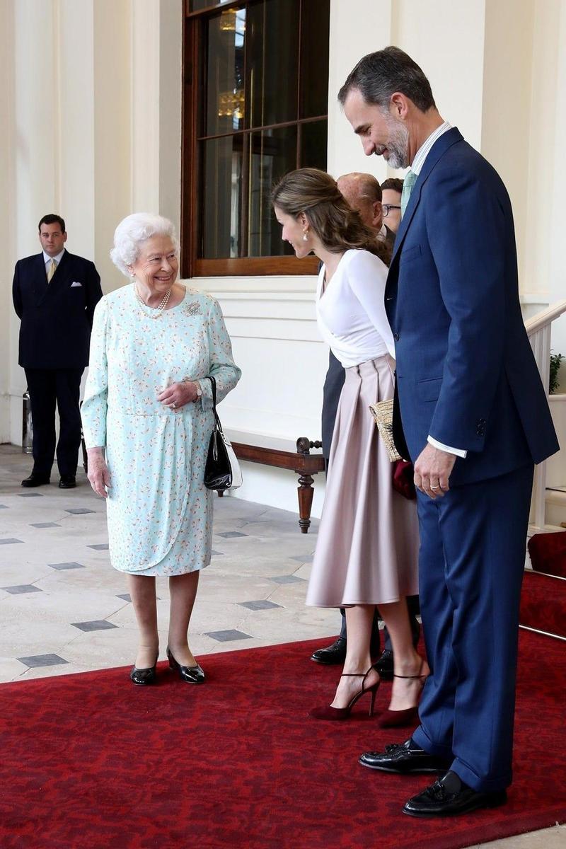 Visita a la Reina Isabel de Inglaterra