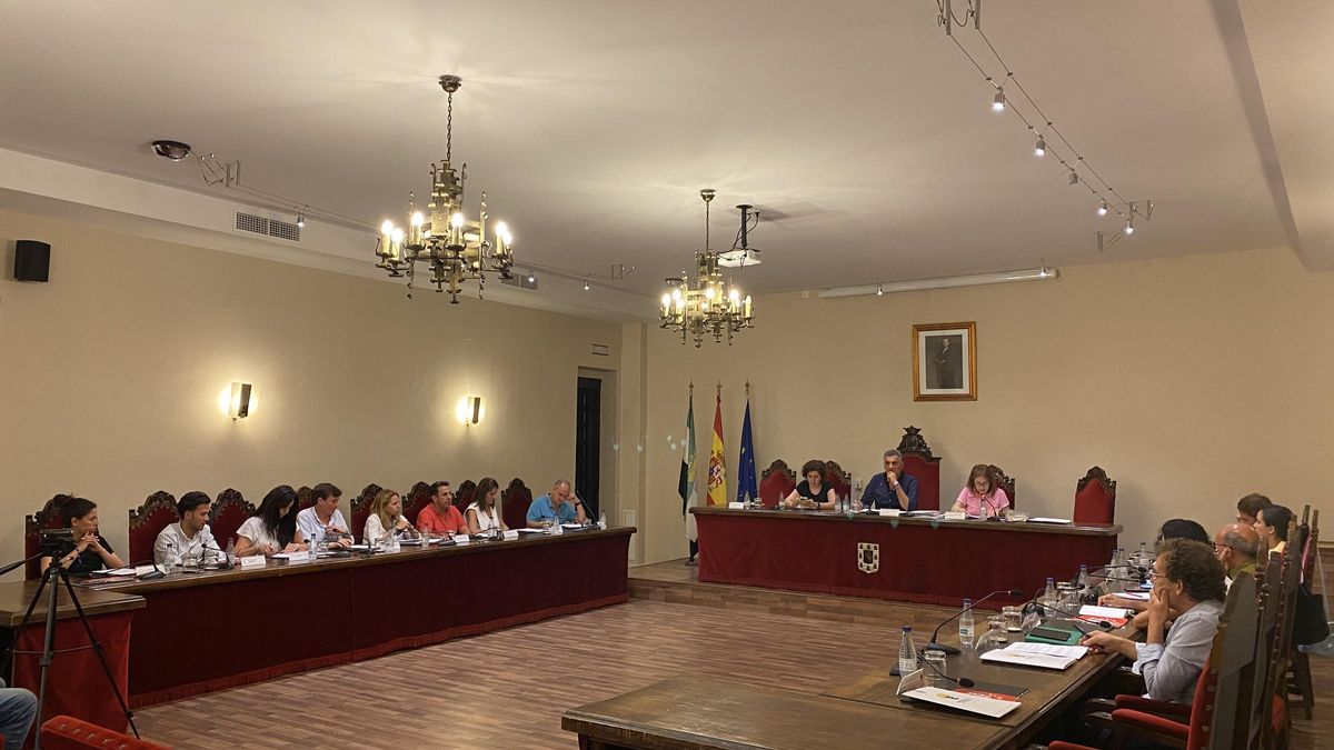 Sesión del pleno ordinario celebrado el lunes por la tarde y que corresponde al último de esta legislatura.