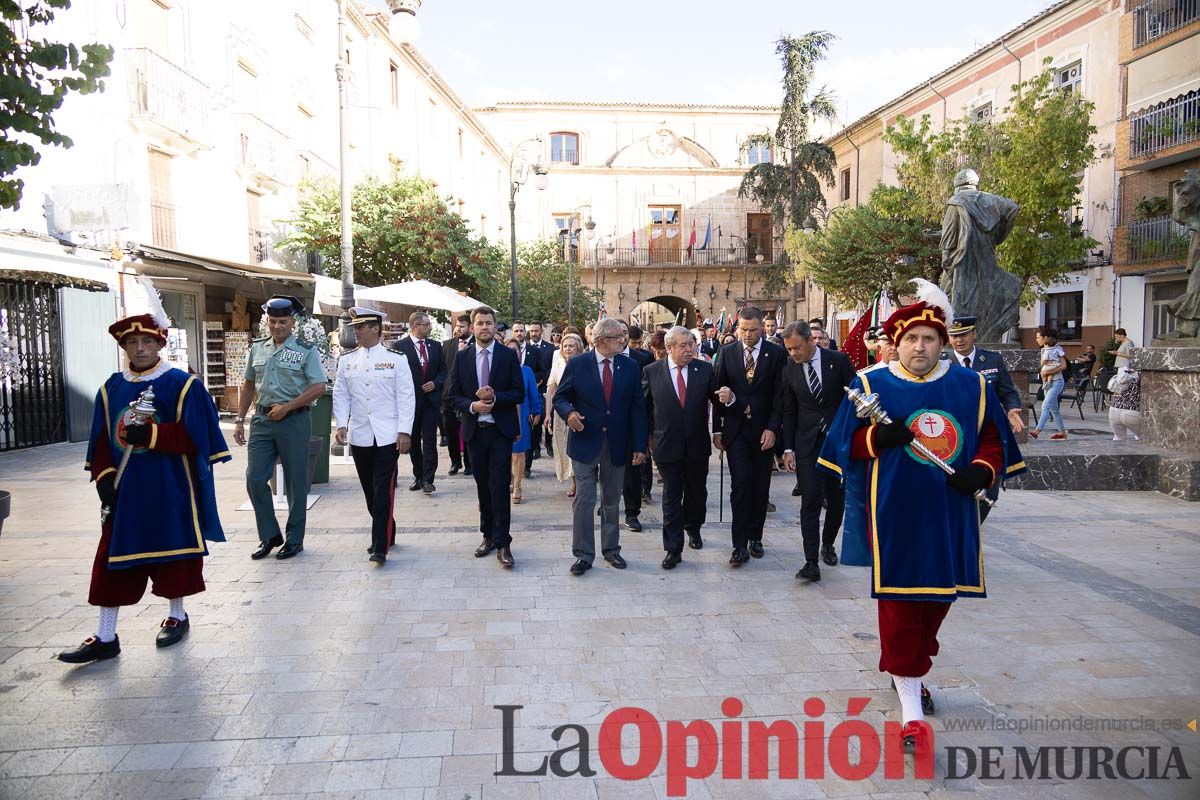 Procesión de exaltación de la Vera Cruz en Caravaca