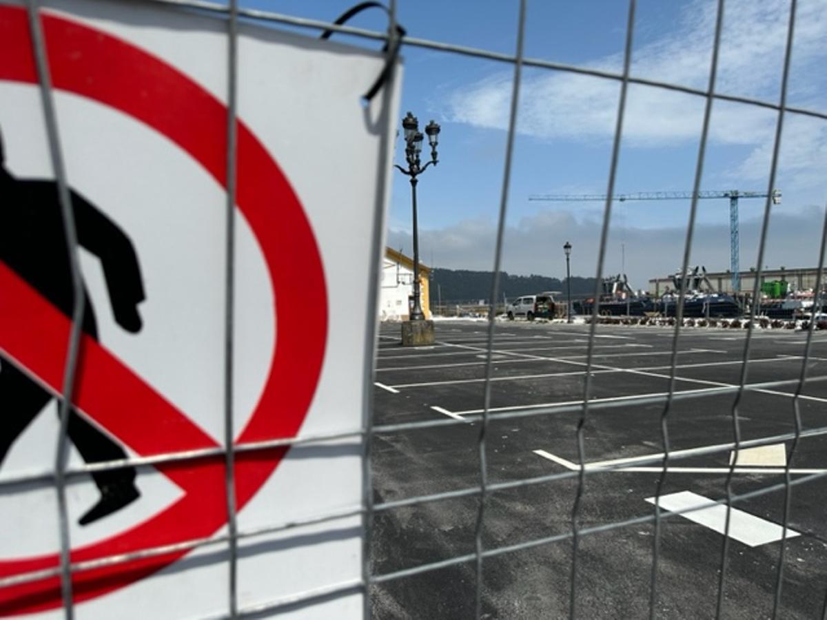En imágenes: las obras de la Dársena en Navia