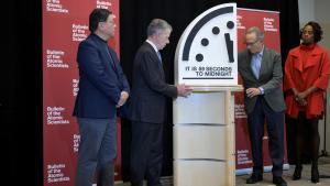 El mundo está más cerca que nunca del apocalipsis, según el Reloj del Juicio Final.