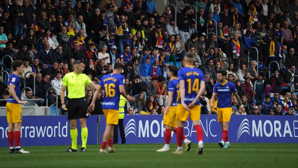 El Andorra se hunde y el sueño de la salvación se escapa