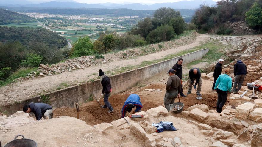 Descobreixen restes d&#039;un poblat visigot al jaciment dels Sants Metges de Sant Julià de Ramis