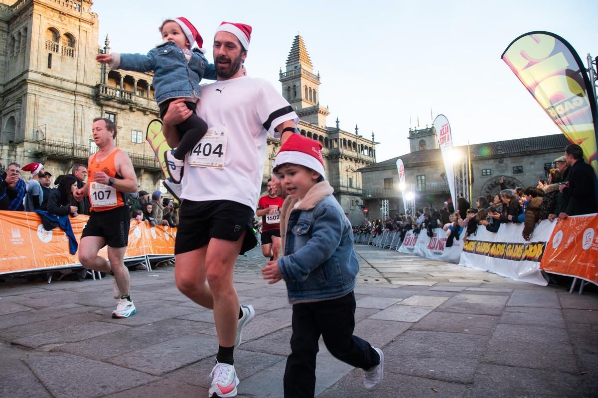 Gran ambiente en la San Silvestre de Santiago
