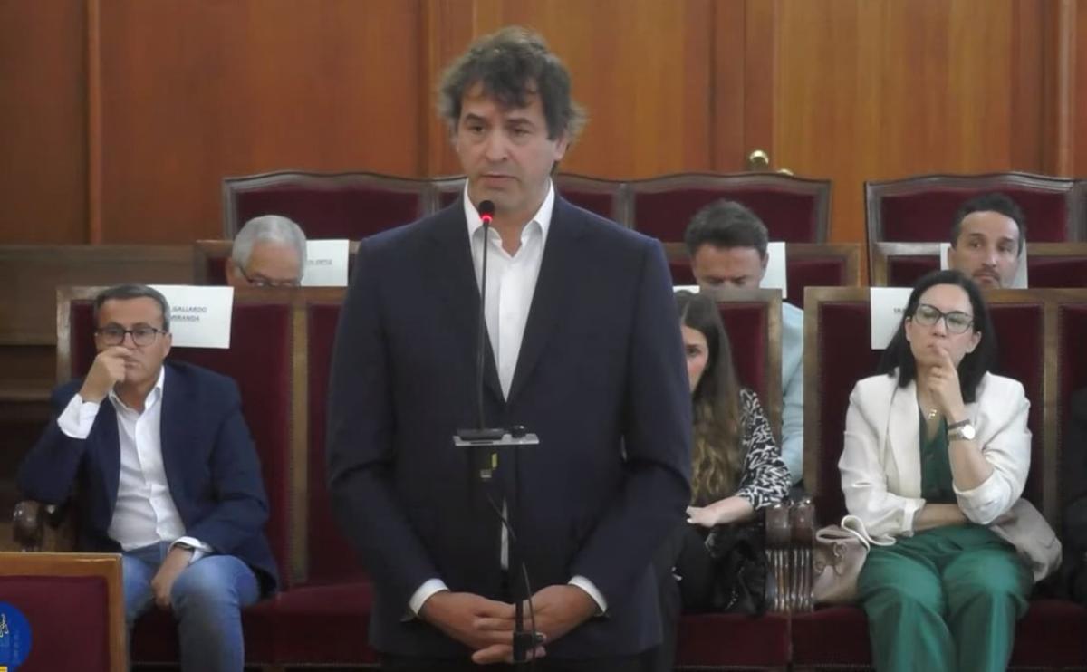 Archivo - David Sánchez Pérez Castejón declara como investigado ante la Audiencia Provincial de Badajoz