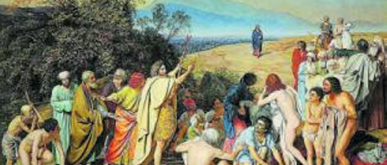 “La aparición del Mesías al pueblo”, de Aleksandr  A. Ivanov.