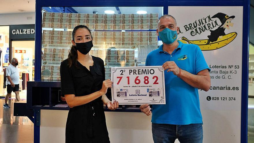 El hechizo de La Brujita Canaria que reparte la suerte en la lotería en Las Palmas de Gran Canaria