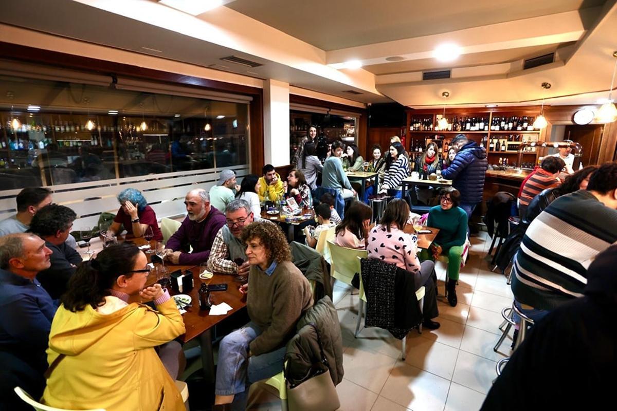 Ambiente que presentaba un dos establecementos participantes na edición de 2025.